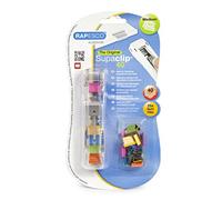 Rapesco RC4025MC Supaclip 40 Dispenser di Mollette Trasparente e 25 Mollette di Ricarica in Colori Assortiti