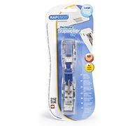 Rapesco RC6008SS Supaclip 60 Dispenser di Mollette Trasparente Professionale e 8 Mollette in Acciaio Inossidabile