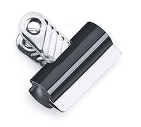 Rapesco RCB050B1 Ferma Carta a Pinza 50 mm, Nero, Confezione da 10