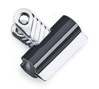 Rapesco RCB060B1 Ferma Carta a Pinza 60 mm, Nero, Confezione da 10