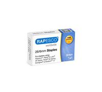 Rapesco S11661Z3 Punti Galvanizzati Tipo 26/6 mm (No.56), Confezione da 1000