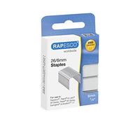 Rapesco S2662MA3 Punti Galvanizzati Tipo 26/6 mm (No.56), Confezione da 2000