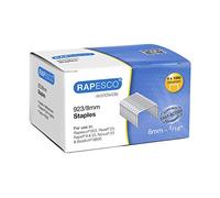 Rapesco S92308Z3 Punti Galvanizzati Professionali Tipo 923/8 mm, 4000 Punti