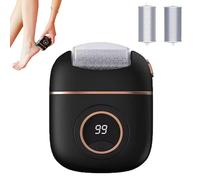 Rapeuse Piedi Elettrico Ricaricabile Rape Piedi Pedicure,Display Digitale,Testa Di Rettifica Regolabile,Cura Rape Piede, Eliminare Pelle Morta (Nero)