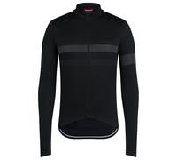 Rapha - Brevet Long Sleeve Jersey - Maglietta da ciclismo XXL nero