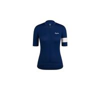 Rapha core lightweight jersey blu bianco maglia a maniche corte da donna