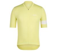 Rapha core lightweight jersey giallo bianco maglia a maniche corte da uomo