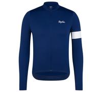 Maglia a maniche lunghe rapha core thermal blue white