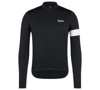 Rapha Core Thermal Long Sleeve Jersey Nero L Uomo Black / White