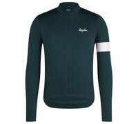 Rapha - Core Thermal Long Sleeve Jersey - Maglietta da ciclismo XL blu