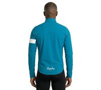 Rapha Giacca Core Rain Teal Blue / White