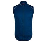 Rapha Gilet Brevet Element Wind Jewelled Blue / Silver Reflective