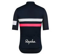 Rapha Maglia A Maniche Corte Brevet Lightweight Dark Navy / Silver / High-Vis Pink