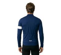 Maglia a maniche lunghe rapha core thermal blue white