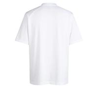 Rapha Maglietta A Maniche Corte Cotton Large Logo White / High-Vis Pink