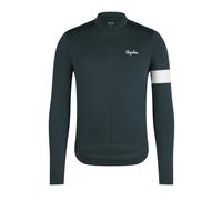 Rapha Men's Core Thermal - maglia ciclismo maniche lunghe - uomo L Dark Green man Recycled Polyester