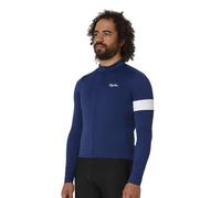 Rapha Men's Core Thermal - maglia ciclismo maniche lunghe - uomo M Blue/White man Recycled Polyester
