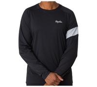 Rapha trail long sleeve technical t shirt black grey