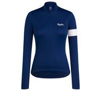 Rapha - Women's Core Thermal Long Sleeve Jersey - Maglietta da ciclismo XXS blu