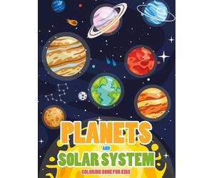 Raphael Dali Planets and Our Solar System Coloring Book for Kids (Tascabile)