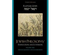 Raphael Jospe Jewish Philosophy (Tascabile) Studies in Judaism