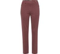 Raphaela by Brax Lillyth Kick Retro Graphic Jersey Pantaloni, Rosso Mirtillo, 29W x 30L Donna