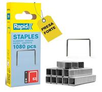 Rapid 40109503 No. 53 Graffe a Filo fine 8 mm, Acciaio