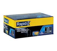 Rapid 28/10 10mm Dp X 5m Bianco Graffette (Scatola 1000 x 5) RPD2810W