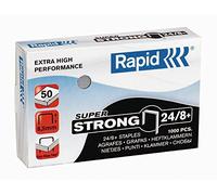 RAPID - 24858500 - Punti Rapid Super Strong - 24-8+ - metallo - Rapid - conf. 1000 pezzi - 66196 - Conf. da 5 Pz. - 24858500