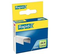 Rapid 24858800 - Confezione da 2000 punti metallici Galva, 24/6 mm