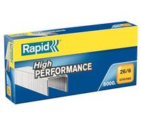 Rapid 24862000 Punti Zincati per Graffatrice/Chiodatrice, 6mm, Confezione da 5000 Pezzi