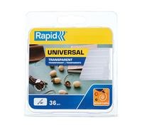 Rapid 40107350 Colla Rapid in stick da 7 mm Trasparente multiuso, Trasparente