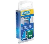 Rapid 40109514 No. 140 Graffe a Filo Piatto 8 mm, Acciaio