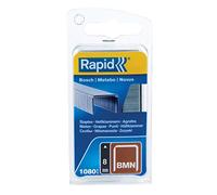 Rapid 40109556 BMN Graffe a Filo fine 8 mm, Acciaio