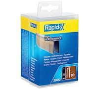 Rapid 5000124 No. 90 Graffe a Dorso Stretto 25 mm, Acciaio, 25mm