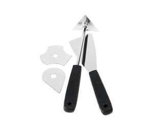 Rapid 5000210 Rapid Set raschietti, 240 V, Acciaio