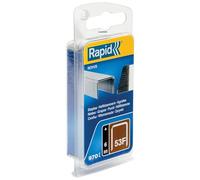 Rapid 5000555 No. 53F Graffe a Filo fine 6 mm, Acciaio