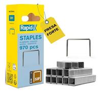 Rapid 5000556 No. 53F Graffe a Filo fine 8 mm, Acciaio