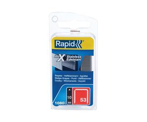 Rapid 53/10B 10mm Acciaio Inox Sottile Filo Graffette (Box 1080) RPD40109511