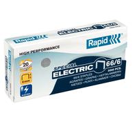 Rapid - Punti per cucitrice ELECTRIC - 66/6 - zincati - confezione da 5000 pezzi