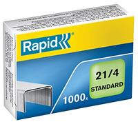 Rapid 869197 Punti Universali Metallici 21/4, Confezione da 10 ( 10 x 1000 Pezzi)