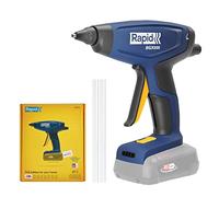 RAPID BGX500 Pistola per Colla a Caldo a Batteria con Riscaldamento Rapido, Regolatore di Flusso, Indicatore di Calore, Design con Grilletto a 4 Dita, Batteria non Inclusa, 410 g (5001517),Blue