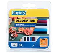 Rapid Colla in stick da D 7x94 mm 115 g Bianco, Decorazione, Rosso, Blu e Nero