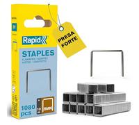 Rapid Confezione da 1080 Graffe N.BMN/10 per Utilizzo Universale su Graffatrici Bosch, Metabo e Novus, con Struttura a Filo Fine, Lunghezza Gamba 10 mm