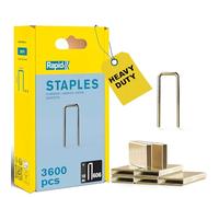 Rapid Graffe No. 606 Dorso Stretto 18 mm Acciaio Rivestite in Resina Confezione 3600
