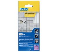 Rapid Stick di colla da 12 mm per Ceramica Ø12 x 190 mm, Colore: bianco, 48 pezzi, 880 g, confezionato in scatola