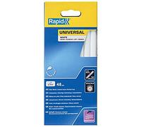 Rapid Stick di colla da 12 mm bianco universale - Ø12 x 190 mm, 48 pezzi, 880 g, confezionati in scatola