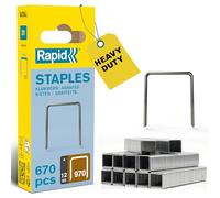 Graffette zincate - RAPID - 970/12 mm - Blister 672