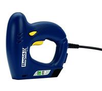 Rapid Graffatrice Elettrica 5000572 E-Tac Design ergonomico Graffette n.53 Chiodini n.8 240 V Blu