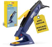 Rapid EG Pen Pistola per Colla a Caldo a Forma Di Penna 7 mm, Pistola di Precisione per Lavoretti e Fai-Da-Te, Riscaldamento Rapido In 60 Secondi, Erogazione Controllata per Lavorazioni Dettagliate